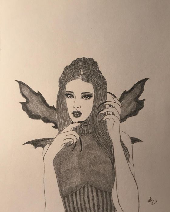 Gothic Elf/Fairy by Heather Kilgore